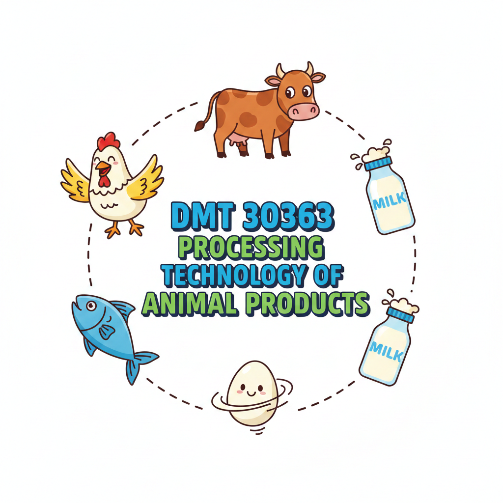 DMT30363 PROCESSING TECHNOLOGY OF ANIMAL PRODUCTS