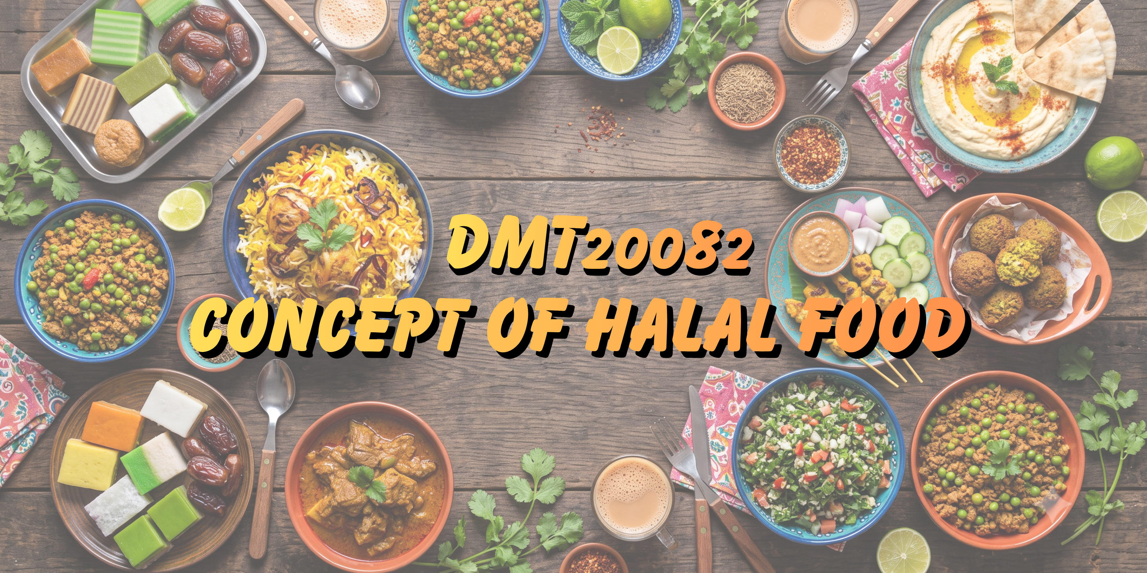DMT20082 Concept of Halal Food